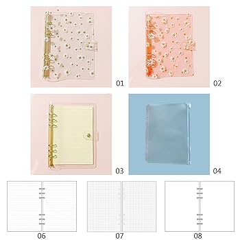 バインダーカバー　A6 水色　リボン 61DOlyIv+pL._UF350,350_QL80_.jpg